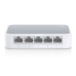 TP-Link TL-SF1005D Switch de 5 Puertos Fast Ethernet 10/100 Mbps Blanco